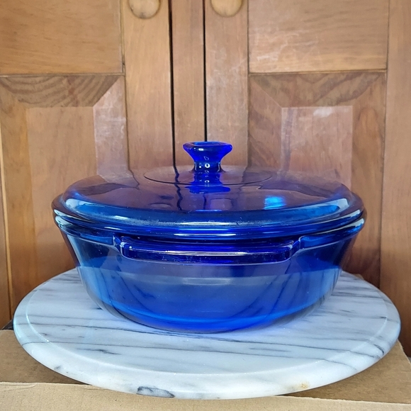 Cobalt Blue Casserole Dish - Picture 11 of 17